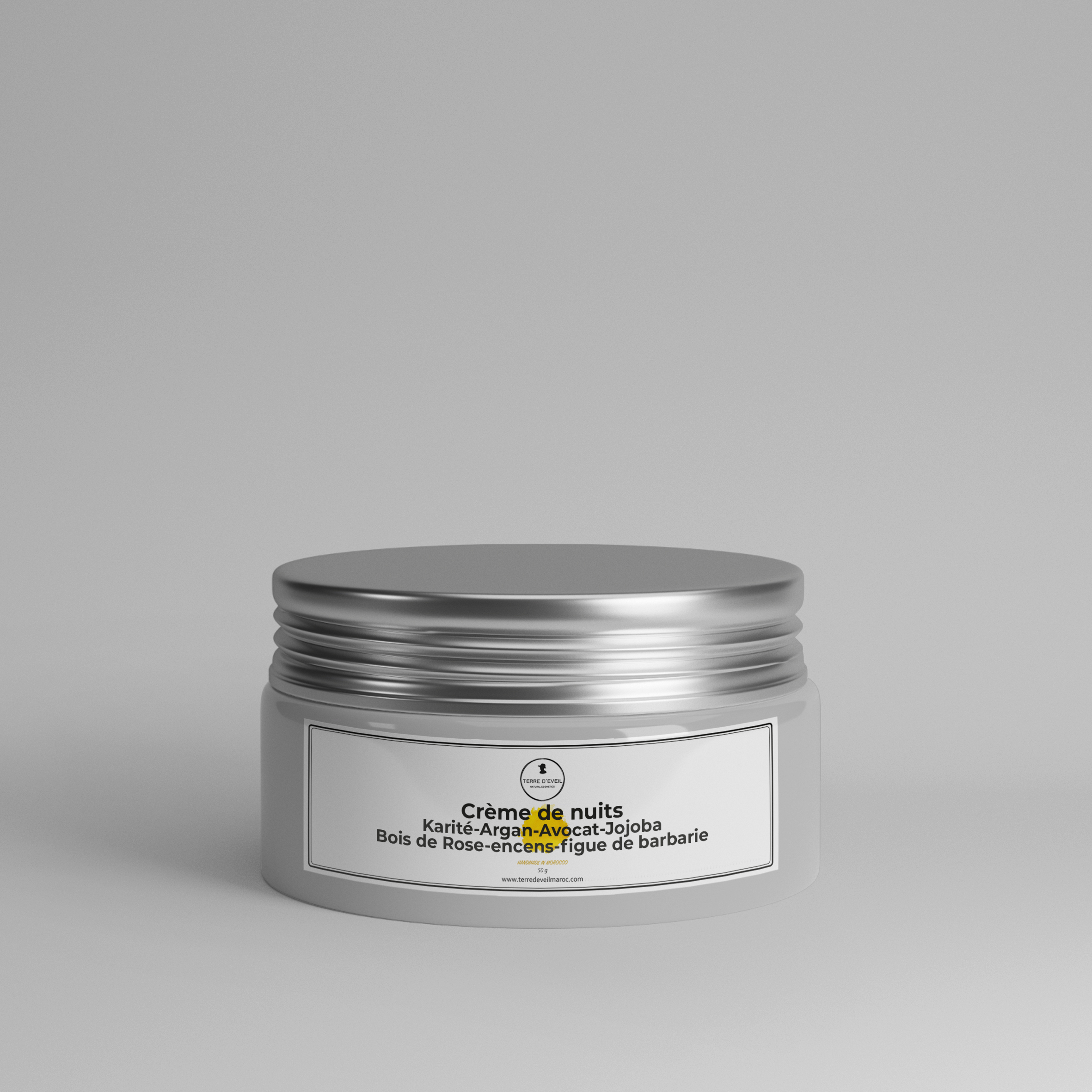 Crème de nuit régénérante – Soin profond & velouté